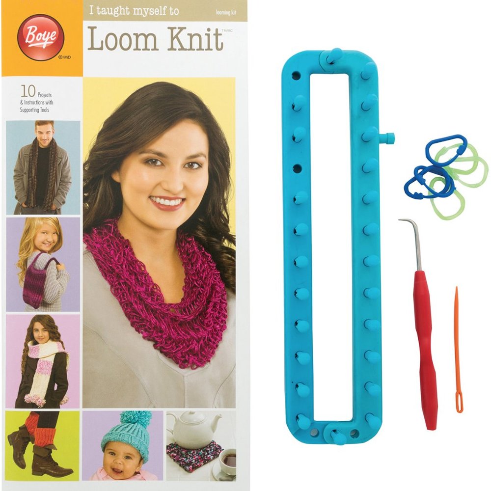 Crafts Teach Yourself to Loom Knit Kit